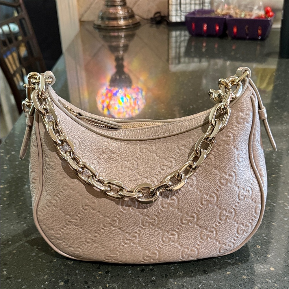Gucci GG Emblem medium shoulder bag